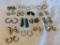 Lot of 17 Misc. Pairs of Pierced Costume Earrings