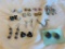 Lot of 12 Misc. Pairs of Pierced and Clip-On Costume Earrings