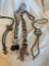 Lot of 4 Misc. Costume Bolo Ties
