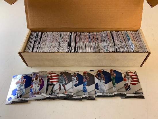 2020-21 Panini Mosaic Basketball Cards Lot of approx 400 Cards with Stars
