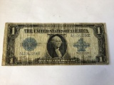 Series of 1923 One Silver Dollar Blue Seal LARGE Silver Certificate Note
