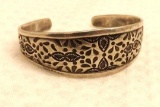 Vintage Silver 925 Bracelet Cuff 21.4g TW