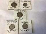 Lot of 5 World Coins see description for coins