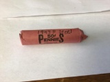 Roll of Circulated 1943 P Steel Pennies