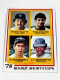 PAUL MOLITOR & ALAN TRAMMELL 1978 Topps Baseball ROOKIE Card