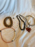 Lot of 6 Misc. Costume Necklaces