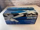 Galleria Ceiling Fan NEW in the box
