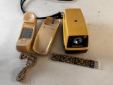 Vintage Electric Pencil Sharpener and a Vintage Touch Tone Button Phone