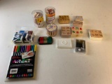 Lot of Crafting Ink Stampers and more