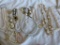 Lot of 18 Misc. Pieces of Faux-Pearl Costume Jewelry (8 Necklaces, 4 Bracelets, and 6 Brooches)