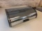 BRABANTIA Bread Box Silver Metal Rolltop