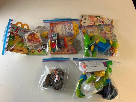 Lot of Vintage McDonalds Kids Meal Toys from 1990-Tiny Toons, Tail Spin and others