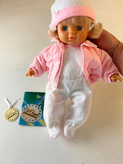 Vintage A. d'Angulo Famosa 15" Doll Blando-Mou-Soft Made In Spain