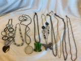 Lot of 9 Misc. Costume Necklaces