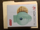 Dash mini 4? waffle maker, new in box, never used.