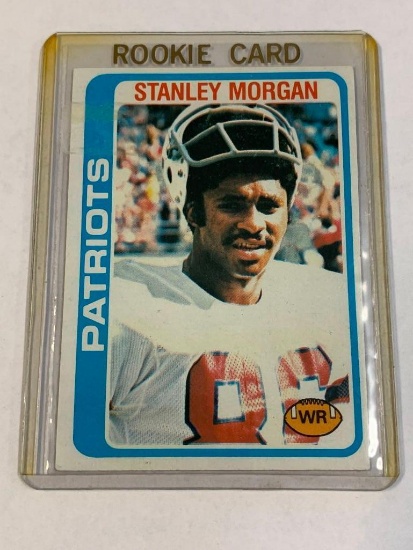 STANLEY MORGAN Patriots 1978 Topps ROOKIE Card