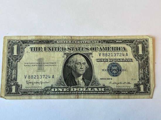 One Dollar Silver Note 1957B