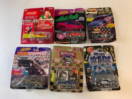 Lot of 6 Toy Vehicles in the packages