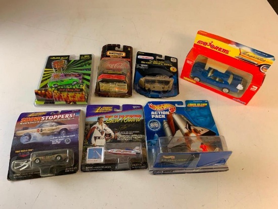 Lot of 7 Toy Vehicles in the packages