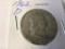 1962 D Franklin Half Dollar in circulated condition, 90% Silver