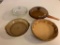 Pyrex Vision Corning Ware Pan with lid plus 2 other Glass Baking Pans