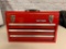 Vintage Craftsman Sears Red Mechanics Tool Box 3 Drawers
