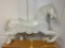 Vintage blank rocking horse carousel plastic blow mold outdoor yard art decoration NEW