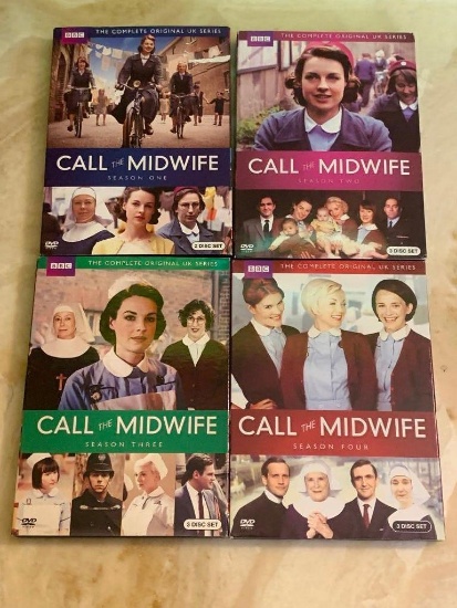 BBC Call The Midwife DVD Sets Season 1,2, 3 and 4