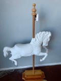 Unpainted Carousel Horse Display Decor
