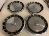 Set of 4 1970's Ford Mustang Hubcaps