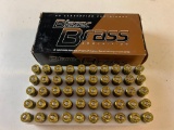Blazer Brass Ammunition 9mm Luger 115 Gr FMJ box of 50 Cartridges