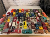 Lot of Vintage built Models Cars sold as large lot with loose pieces- Great for a man Cave