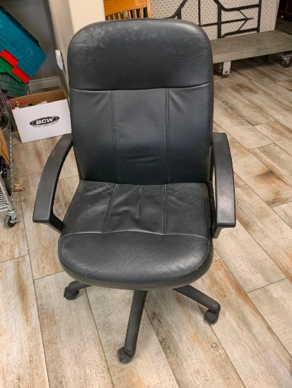 Black leather Office Chair
