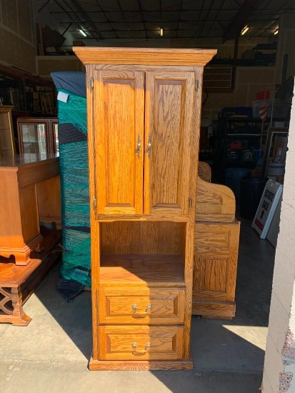 Tall Cabinet with Drawers and Shelves