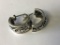 .925 Silver pair of Pierced Earrings 4.52 g total weight