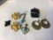 Lot of two Fashion Pendants, Two Fashion Earrings and three Girl Scout Pins.