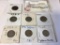 Lot of seven circulated Jefferson Nickels plus bonus 2009 Uncirculated Lincoln Penny Set
