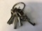 Lot of six modern Skeleton Keys