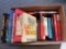 Box lot of mystery and detective books; hardcover and paperback