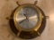 Howard Miller Nautical Ship Wheel Wall Clock Brass
