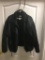 North Face black fabric jacket; Size Large Regular