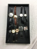 Leather and Nylon Band Watches