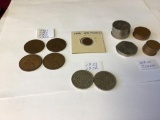 Large Lot of Old British coin and also new coins.