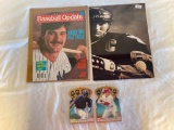 Lot of vintage sports ephemera including sealed Marketing Mattingly Baseball Update Magazine