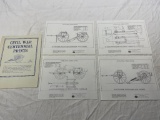 Set of 4 Reproduction Civil War Ordnance Prints from Frederick Post Company