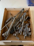 Large Tool Lot of sockets and ratchets