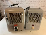 Lot of 2 Portable Heaters