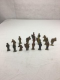 Lot of Soldiers made out of Metal Plates