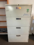 4 drawer lateral file cabinet. No shipping.