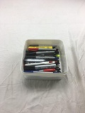 Lot of Markers, Pens and Highlighters